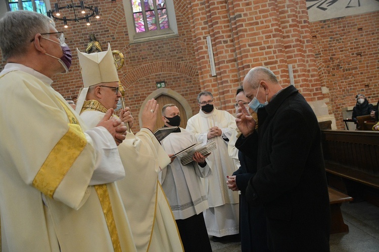 Dziękczynienie jubilatów małżeńskich