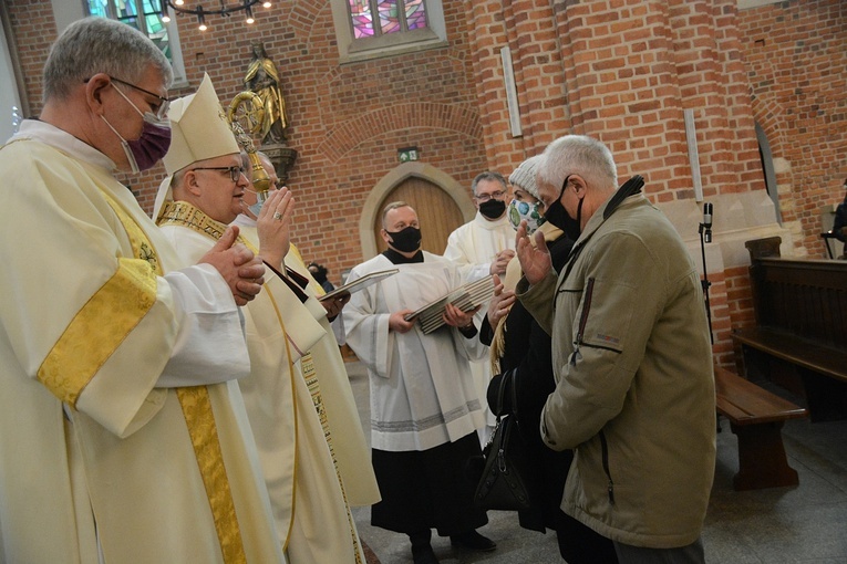 Dziękczynienie jubilatów małżeńskich