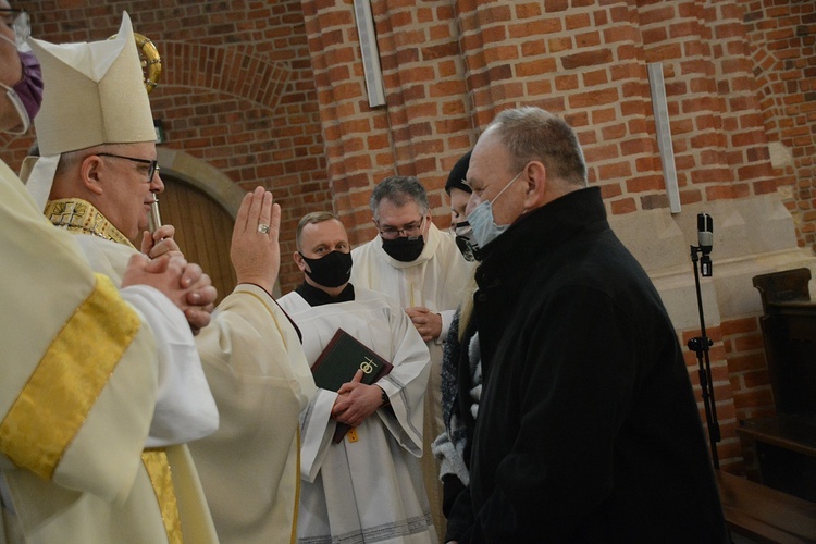 Dziękczynienie jubilatów małżeńskich