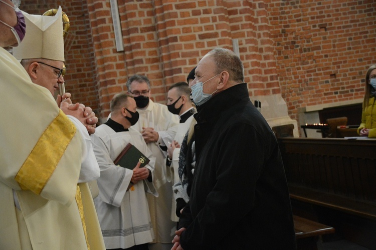 Dziękczynienie jubilatów małżeńskich