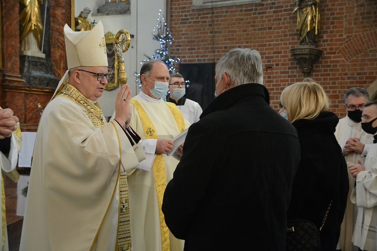 Dziękczynienie jubilatów małżeńskich