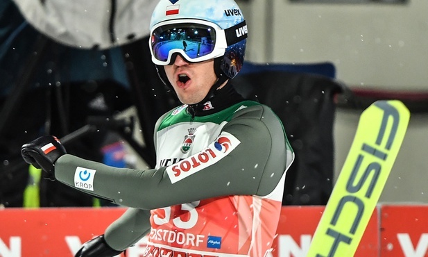Kamil Stoch zajął drugie miejsce w konkursie Turnieju Czterech Skoczni