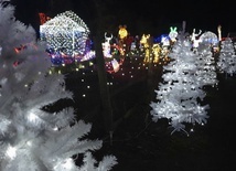 Świąteczna iluminacja w Gilowie