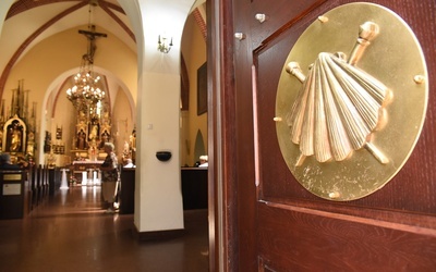 Drzwi Jakubowe w brzeskim sanktuarium.