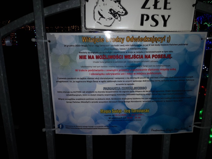 Szopka z tysięcy światełek