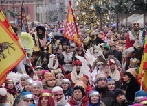 Orszaki Trzech Króli zawsze były barwnym i radosnym wydarzeniem. 