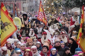 Orszaki Trzech Króli zawsze były barwnym i radosnym wydarzeniem. 