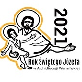 ◄	Logo diecezjalne nawiązuje do seminaryjnego witraża.