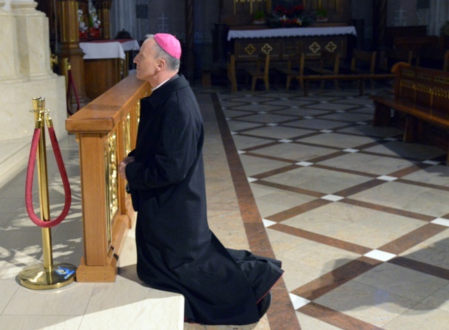 Bp Marek Solarczyk - pierwsza wizyta nowego ordynariusza w Radomiu