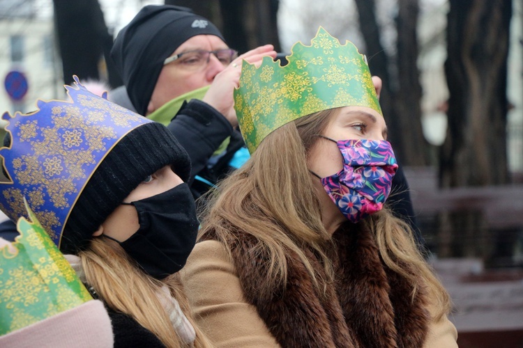 Uroczysty pokłon Trzech Mędrców we Wrocławiu-Leśnicy