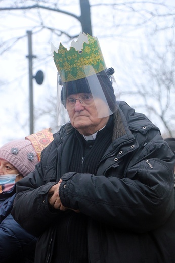 Uroczysty pokłon Trzech Mędrców we Wrocławiu-Leśnicy
