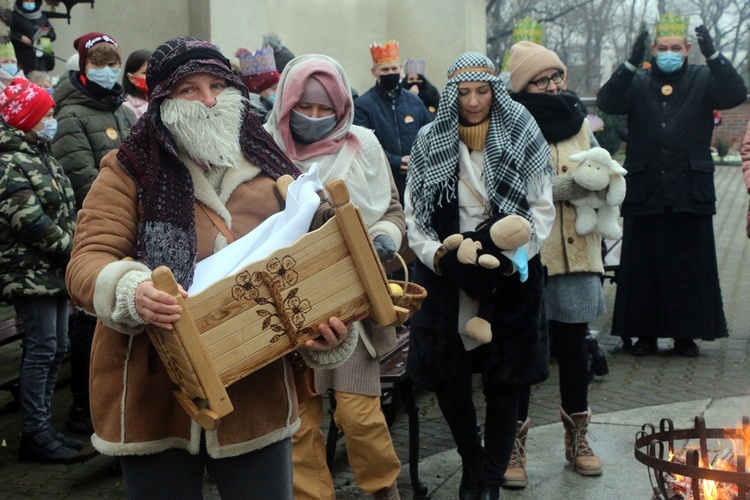 Uroczysty pokłon Trzech Mędrców we Wrocławiu-Leśnicy