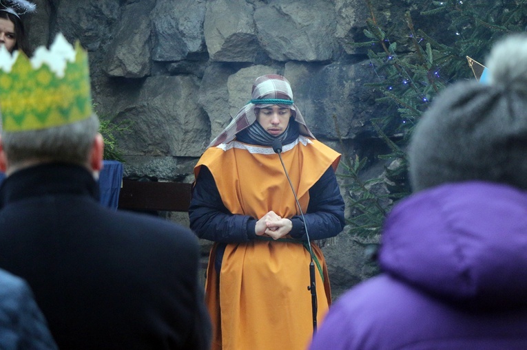 Uroczysty pokłon Trzech Mędrców we Wrocławiu-Leśnicy