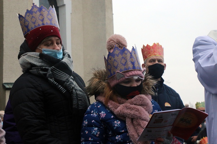 Uroczysty pokłon Trzech Mędrców we Wrocławiu-Leśnicy