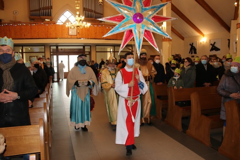 Królowie w parafii św. Józefa w Łęcznej