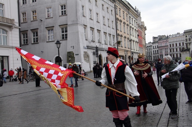 Pandemiczny Orszak Trzech Króli - Kraków 2021