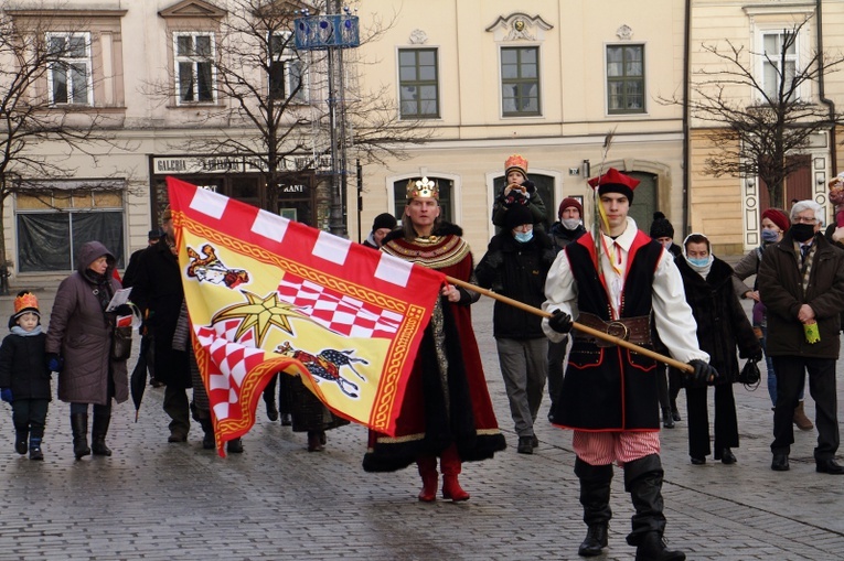 Pandemiczny Orszak Trzech Króli - Kraków 2021