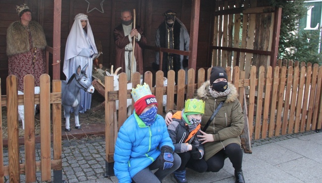 Żywa szopka w święto Trzech Króli