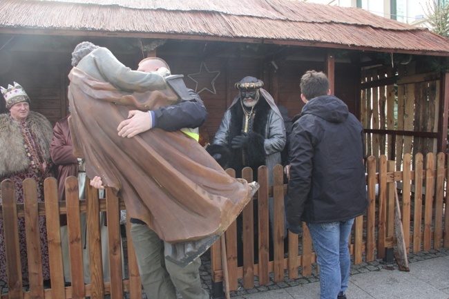 Żywa szopka w święto Trzech Króli