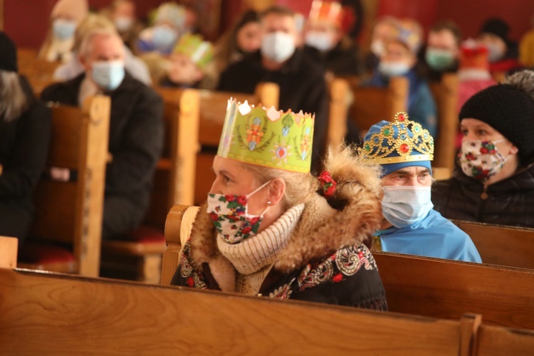 Orszak Trzech Króli w parafii w Ciśću - 2021
