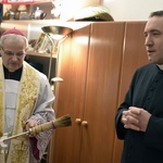 Biskup z wizytą duszpasterską u katedralnych księży