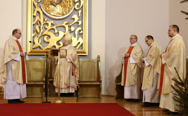 Spotkanie bp. Henryka Tomasika z pracownikami mediów diecezjalnych