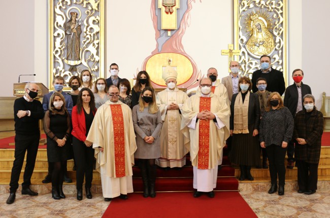 Pamiątkowe zdjęcie po Eucharystii.