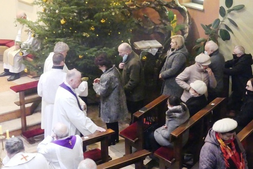 Ostatnie pożegnanie śp. ks. Jana Froelicha w Bierach