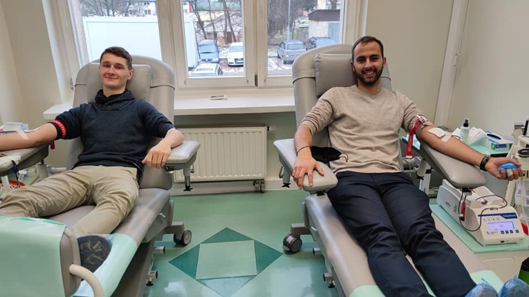 Lektorzy - honorowi dawcy krwi z Męciny