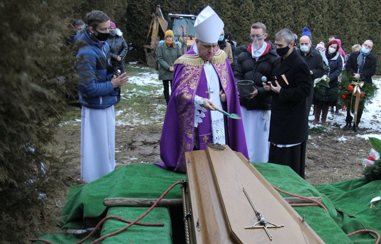 Pogrzeb śp. ks. Jana Froelicha w Wiśle-Głębcach