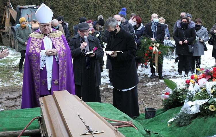 Pogrzeb śp. ks. Jana Froelicha w Wiśle-Głębcach