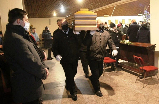 Pogrzeb śp. ks. Jana Froelicha w Wiśle-Głębcach