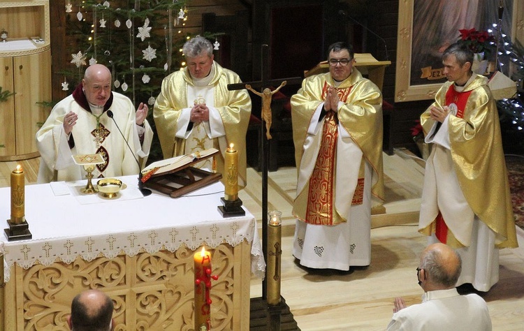 Pogrzeb śp. ks. Jana Froelicha w Wiśle-Głębcach