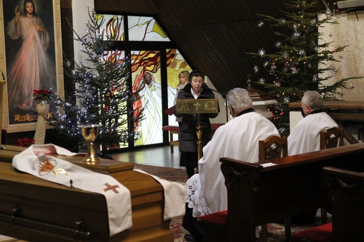 Pogrzeb śp. ks. Jana Froelicha w Wiśle-Głębcach