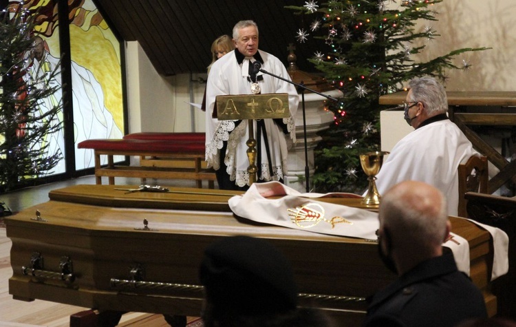 Pogrzeb śp. ks. Jana Froelicha w Wiśle-Głębcach