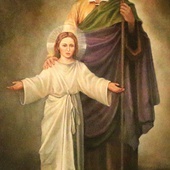 Obraz św. Józefa  w kaplicy ojców karmelitów bosych,  przy ul. Racławickiej 31.