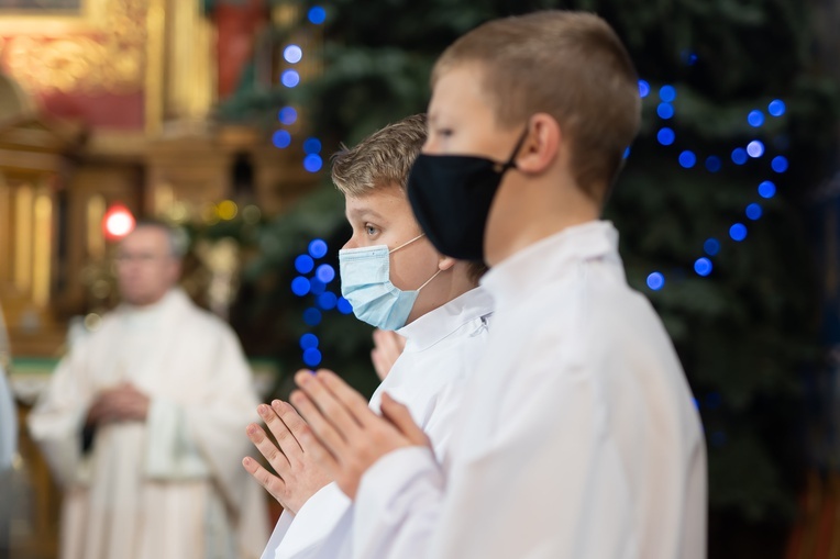 Błogosławieństwo nowych lektorów w Szczucinie