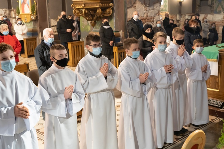 Błogosławieństwo nowych lektorów w Szczucinie