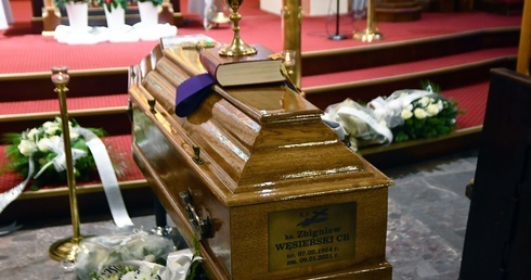 Pogrzeb kapłana w Złocieńcu