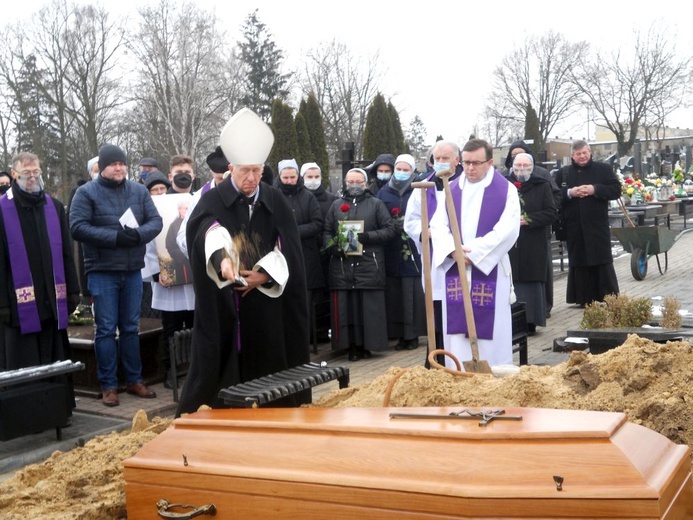 Pogrzeb s. Henryki w Rawie Mazowieckiej