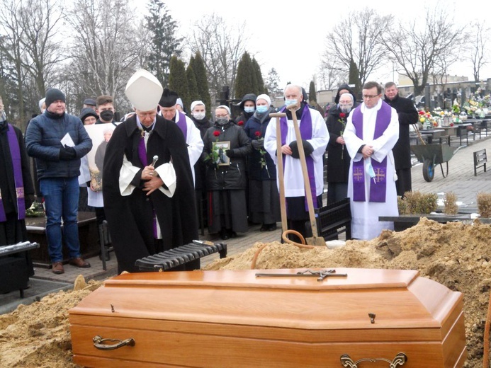 Pogrzeb s. Henryki w Rawie Mazowieckiej