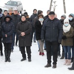 Wojakowa. Błogosławieństwo domu i kolęda u pani Marii