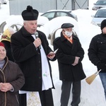 Wojakowa. Błogosławieństwo domu i kolęda u pani Marii