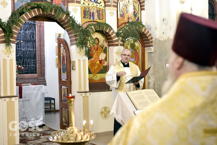 Nabożeństwo ekumeniczne w świdnickiej cerkwi