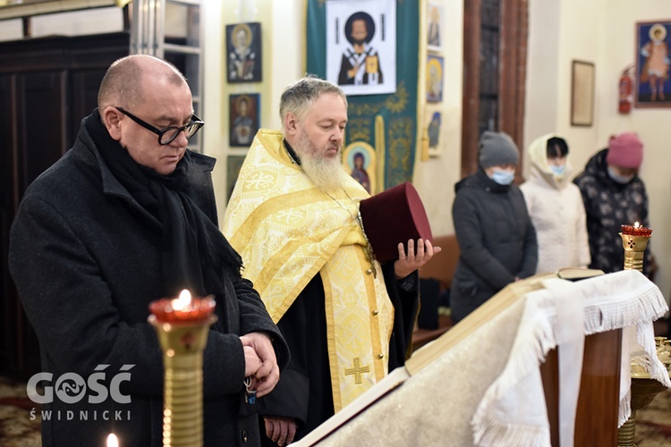 Nabożeństwo ekumeniczne w świdnickiej cerkwi