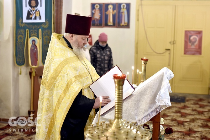 Nabożeństwo ekumeniczne w świdnickiej cerkwi