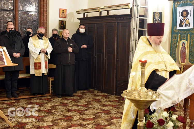 Nabożeństwo ekumeniczne w świdnickiej cerkwi