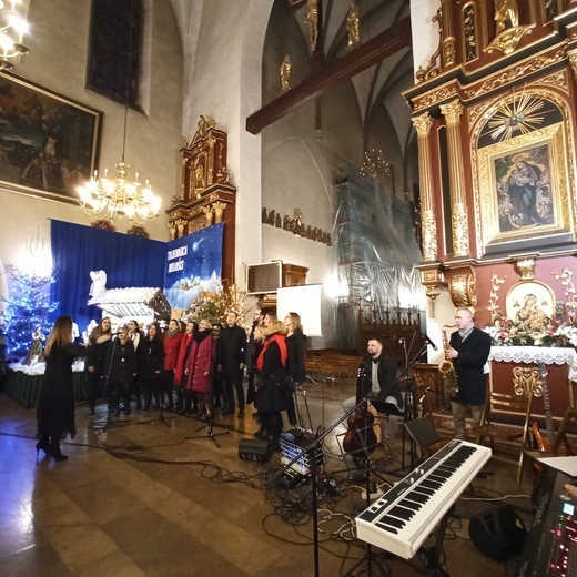 Nowy Sącz. Kolędowanie w bazylice