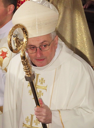 ▲	Biskup Jacek Jezierski przypomniał, że Dzień Judaizmu w Kościele Katolickim był obchodzony już po raz 24.
