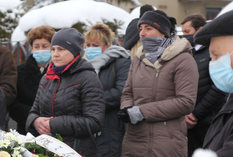 Ostatnie pożegnanie ks. Andrzeja Wolnego w Godziszce - 19 stycznia 2021 r.